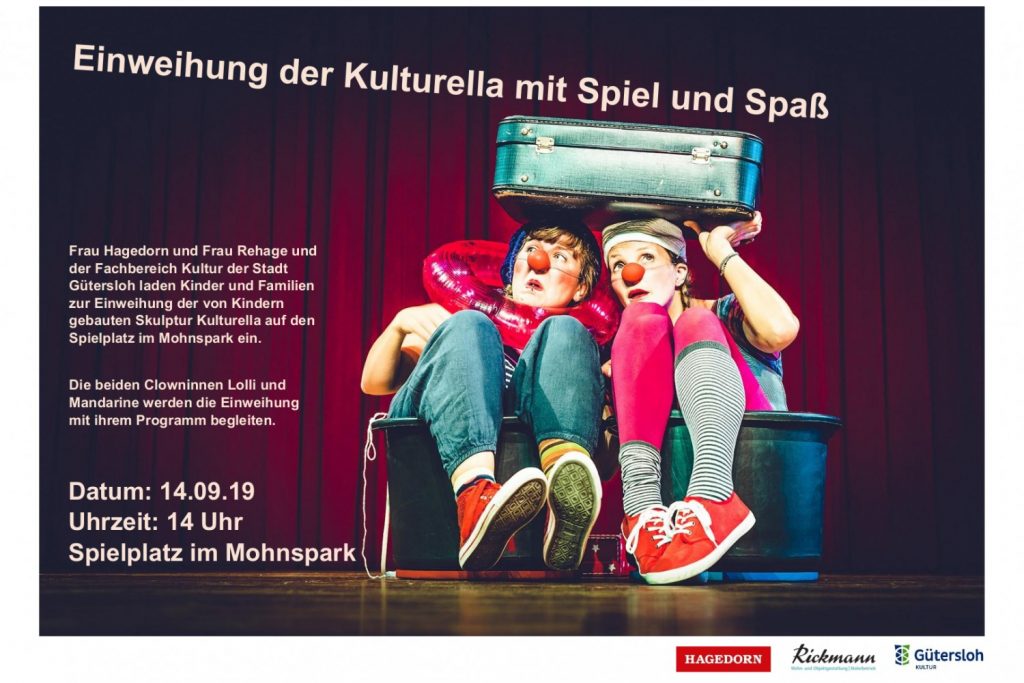 Einladung zur Einweihung der Kulturella